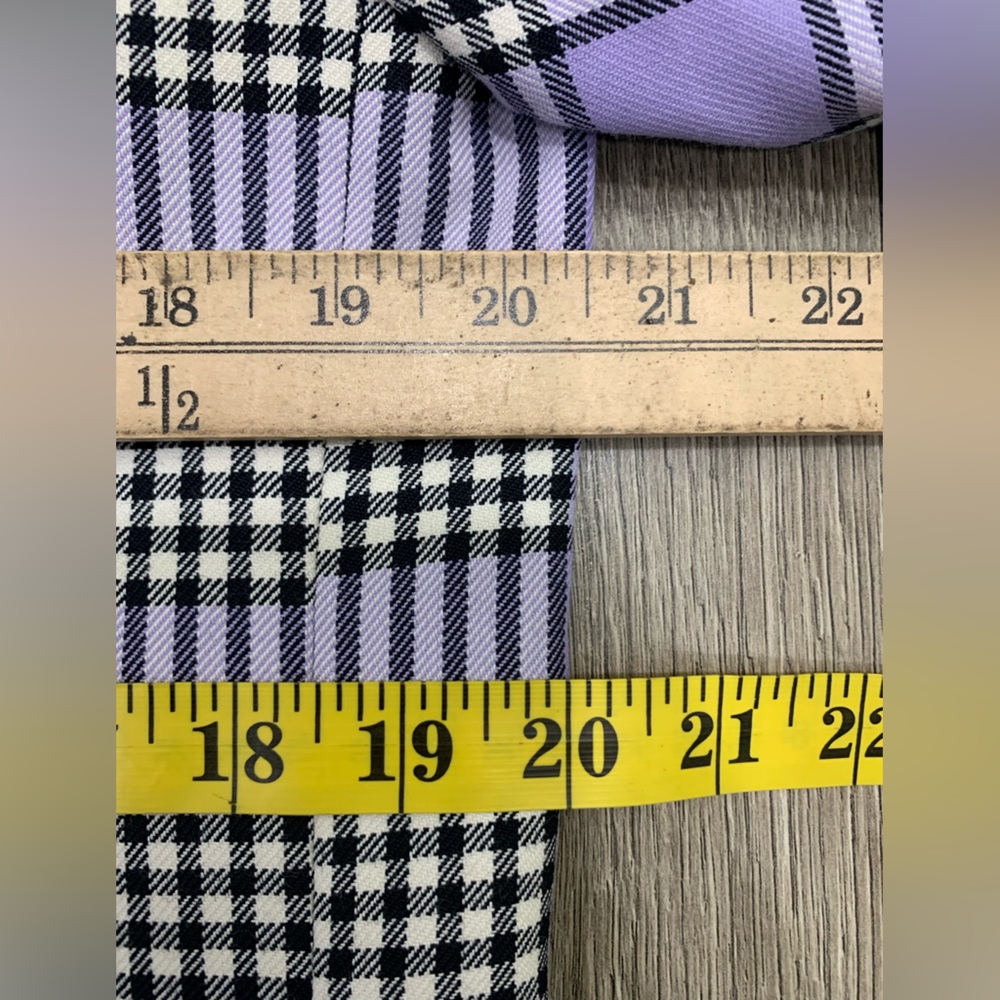 Uterque Check 2‎ Piece Suit Sz S NWOT - Picture 6 of 16